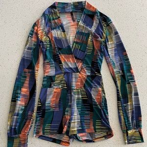 Multicolor Short jumpsuit